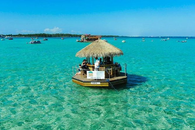 Original Cruisin' Tikis 3hr Crab Island Sandbar Adventure - From Destin Harbor to Crab Island in a Real 3-Hour Window