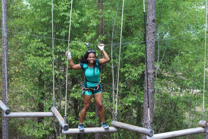 Orlando Tree Trek Adventure Park - Getting started: waiver, harness, and the required demo course