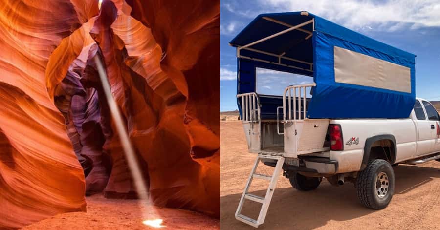 Page: Upper Antelope Canyon Walking Tour with Local Guide - Inside the slot canyon: photo angles and light timing