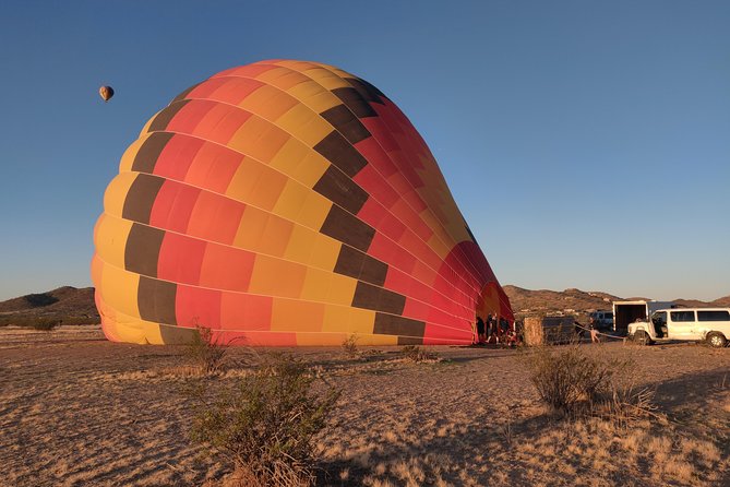 Phoenix area Hot Air Balloon Ride on the Largest Balloon in USA - In the basket: the 45-minute flight over Sonoran Desert views