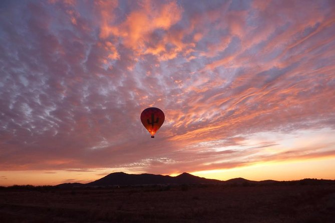 Phoenix Morning Hot Air Balloon Ride with Bubbly + Breakfast - The flight: 45–60 minutes above Phoenix Valley and the Sonoran Desert