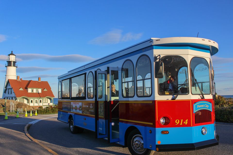 Portland: Trolley City Tour with Portland Head Light Stop - Finding the start at Long Wharf, then settling in fast