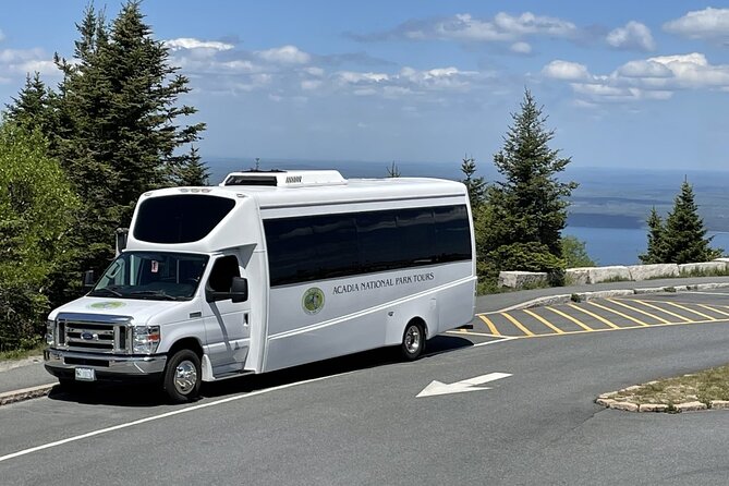 Premium Narrated Bus Tour of Bar Harbor and Acadia National Park (3.5 Hours) - Cadillac Mountain summit stop: the highest point feel, minus the hassle