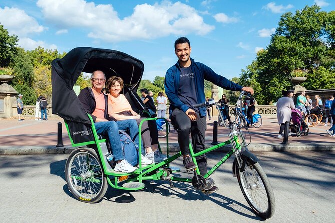 Private Central Park Pedicab Tour - The Big Picture Route: From the Carousel to the Movie-Magic