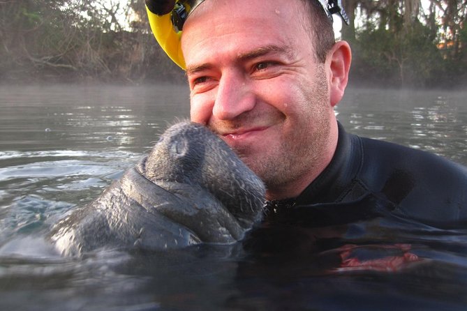 Private 'OG' Manatee Snorkel Tour with Guide for up to 10 people - On the water in the refuge: how the crew sets you up for sightings