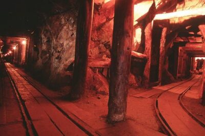 Real Gold Mine Tour with, gold panning and more - Entering the tunnels and seeing historic mining tools