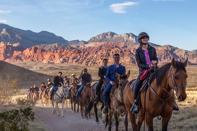 Red Rock Canyon Sunset Horseback Ride and Barbeque Dinner - Sunset timing in Red Rock Canyon: plan for cold air and real desert weather