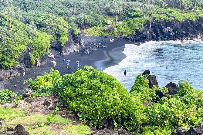 Road To Hana Black Sand Beach Waterfalls & Turtles Tour - 210 Keanae Rd: banana bread, quick tastes, and zero rushing