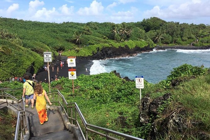 Road to Hana: Full-Day Scenic Drive with Blacksand & Waterfalls - Stop 1: Hana Highway, Kalepa Bridge area, and the “count the curves” experience