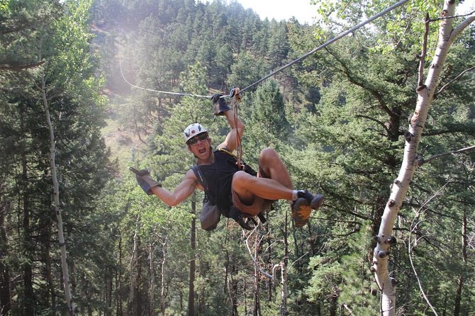 Rocky Mountain 6-Zipline Adventure on CO Longest and Fastest! - The Suit-Up Moment: Equipment, Clothes, and Quick Comfort Hacks