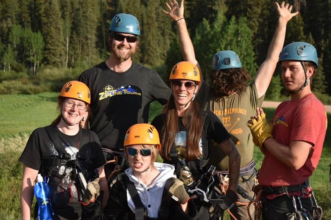 Rocky Mountain 6-Zipline Adventure on CO Longest and Fastest! - Snacks, Photos, and the Fun-Serious Balance