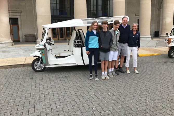 RVATukTuk Sightseeing Tour of Richmond - Price and value: $212.20 per group (up to 6)