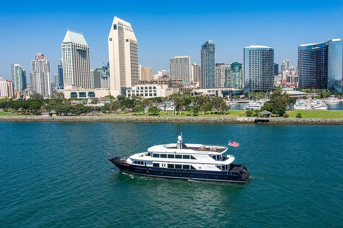 San Diego Harbor Dinner Cruise - The cruise route: San Diego Bay from downtown to Coronado