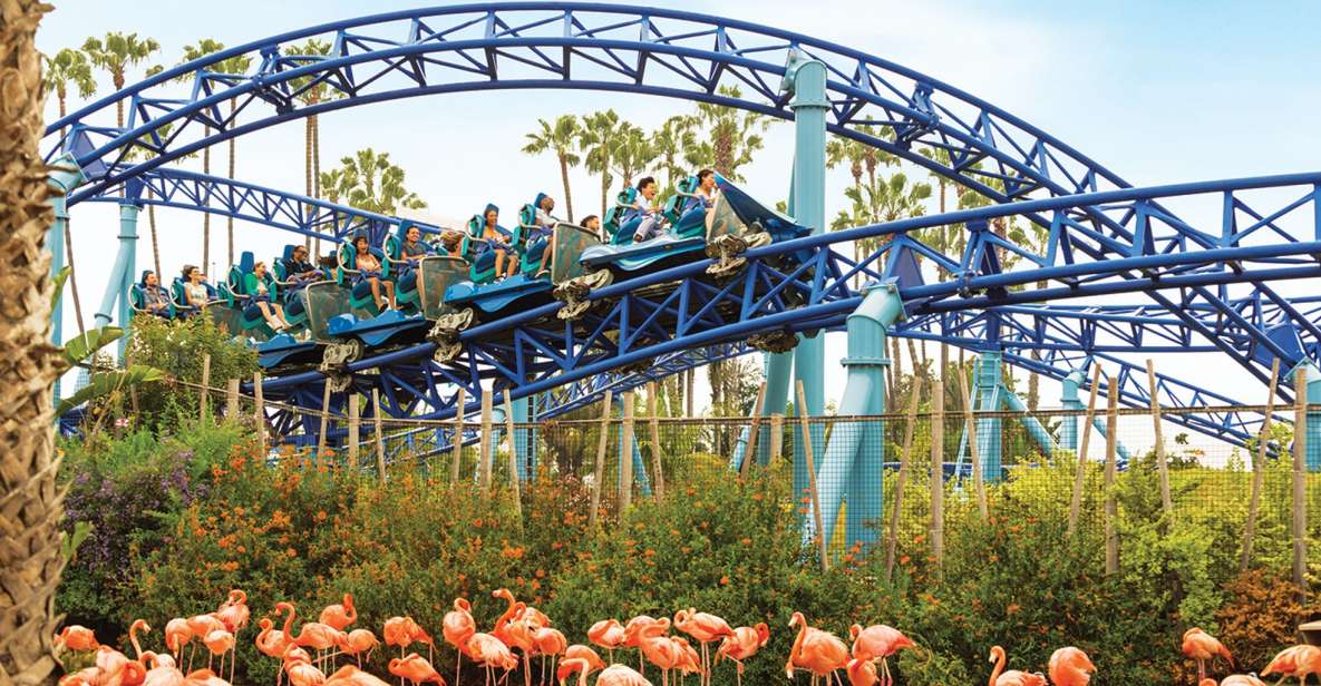 San Diego: SeaWorld Skip-the-Line Park Admission Ticket - Thrill Rides With Real Momentum: Electric Eel and Manta