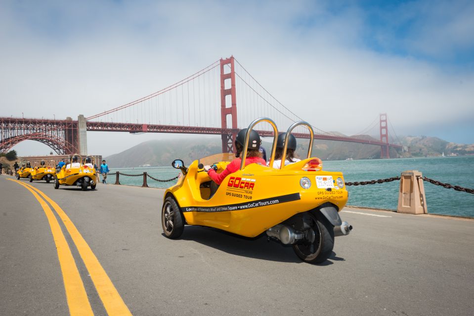 San Francisco: 3-Hour Early Bird GoCar Tour - Key Things I’d Watch For