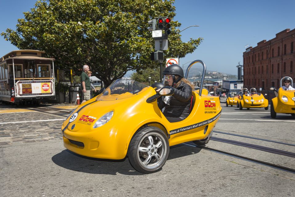 San Francisco: 3-Hour Early Bird GoCar Tour - Crissy Field: Easy Views While You Get Comfortable