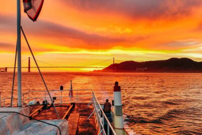 San Francisco: California Sunset Cruise (2-hours) - The Big Bay Views: Alcatraz, Angel Island, Sausalito, and Tiburon Area