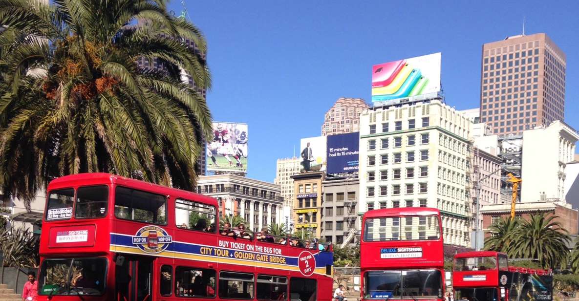 San Francisco: Hop-On Hop-Off Deluxe Bus Tour with 20 Stops - Key points worth knowing