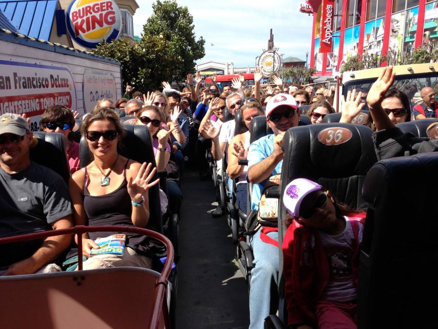 San Francisco: Hop-On Hop-Off Deluxe Bus Tour with 20 Stops - Double-decker freedom: how this hop-on hop-off loop really works