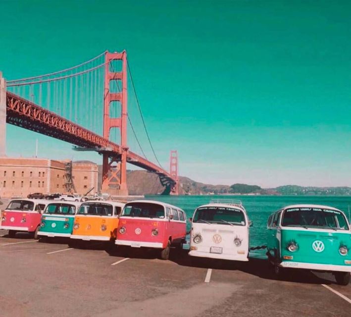 San Francisco: Small-Group City Tour by Vintage VW Bus - Painted Ladies and Pastel Victorian Charm