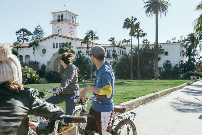 Santa Barbara Electric Bike Tour - Santa Barbara courthouse and the harbor: when you get to choose the view
