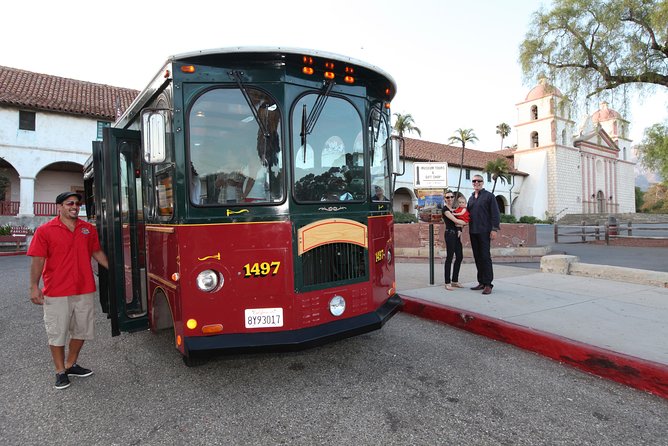 Santa Barbara Trolley Tour - Getting oriented fast at the Garden St. Visitor Center