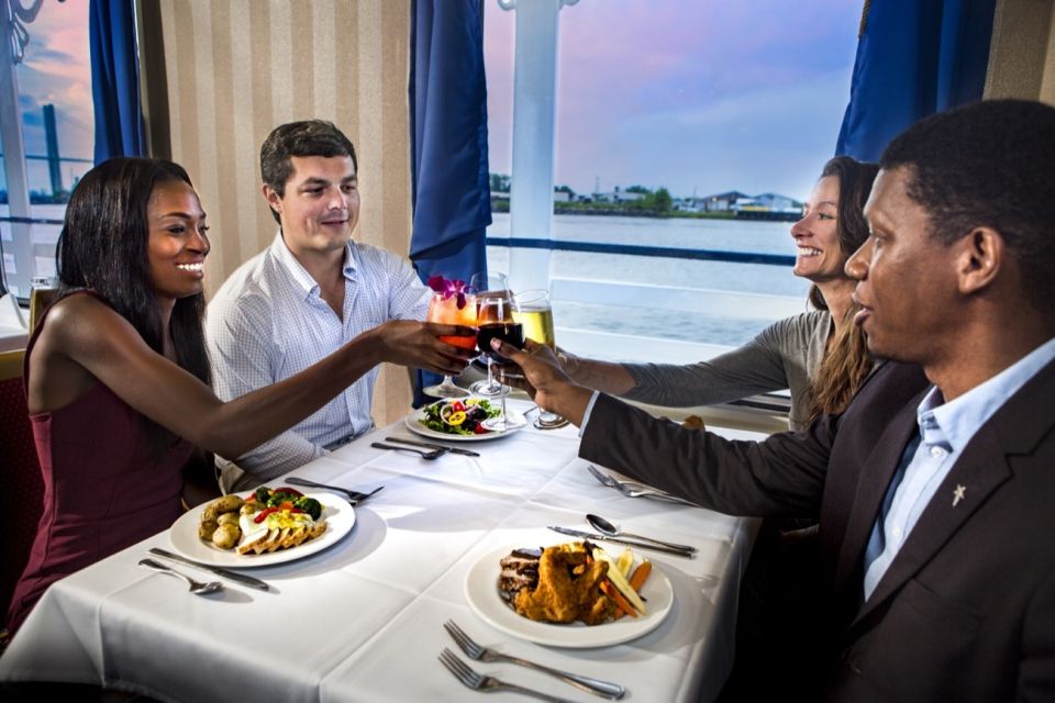 Savannah: Buffet Dinner Cruise with Live Entertainment - The Southern Buffet Menu: Shrimp and Grits to Carving Station