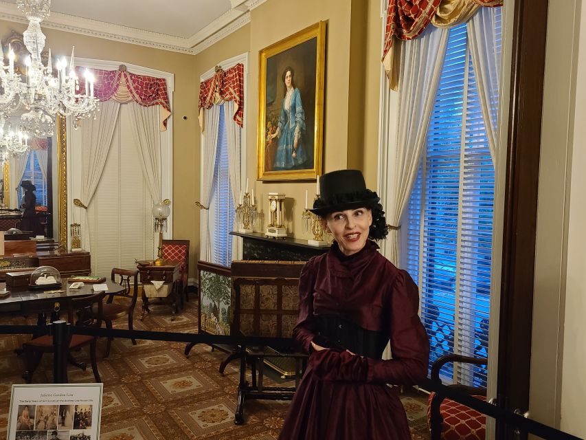 Savannah: Ghosts and Gravestones Tour with Low House Entry - Where you’ll go: Waterfront start, haunted squares, and a cemetery stop
