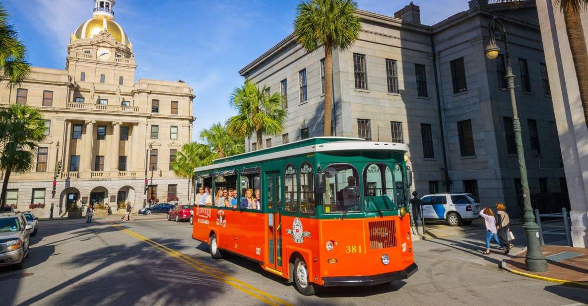 Savannah: Old Town Hop-On Hop-Off Trolley Tour - The route: 15 key stops and what to do at each one