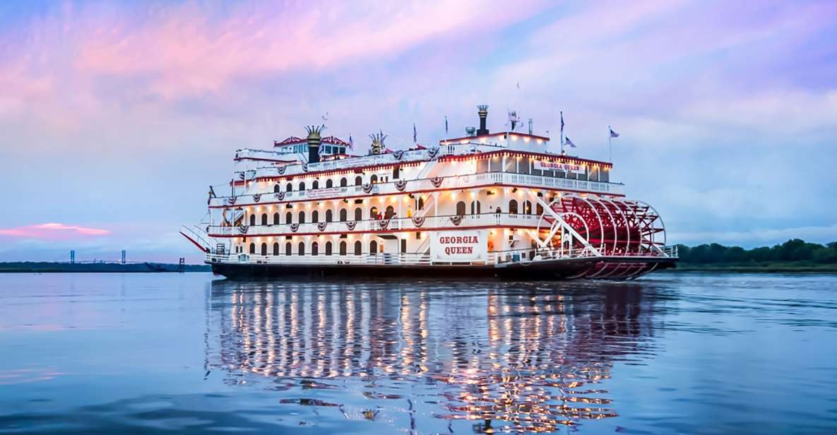 Savannah: Riverboat Sunset Cruise - Where This Cruise Fits in Your Savannah Plan
