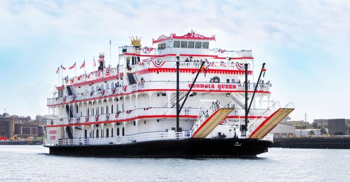 Savannah: Sightseeing Lunch Cruise - Where You’ll Go: Savannah River Views + Old Fort Jackson