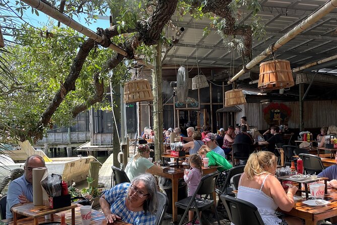 Savannah to Tybee Island with Dolphin Cruise - The Crab Shack lunch stop: tasty, but plan your budget