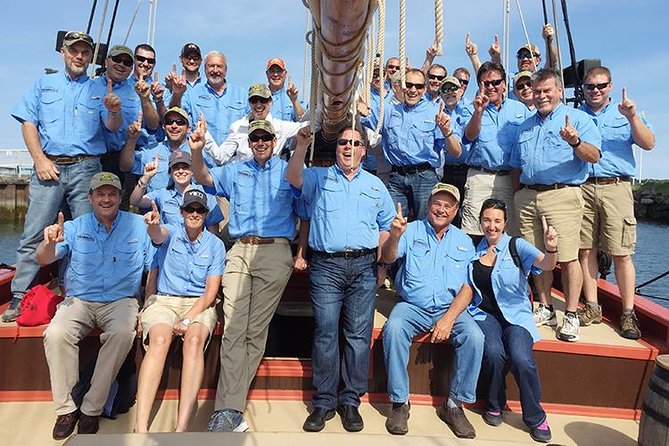 Schooner Fame Sailing Tour - Onboard experience: raise sails, steer, fold the flag, and watch the cannon