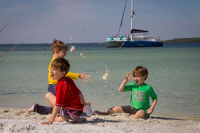 Shell Island Snorkel and Dolphin Catamaran Cruise with Island Time - Panama City Beach to Shell Island: a half-day that packs options