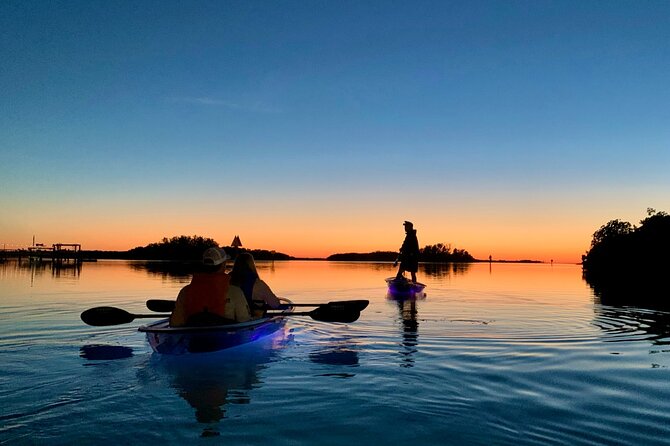 Shell Key Clear Kayak Sunset & Glow Tours - Sunset timing and the night sky: when to hope for a golden moment