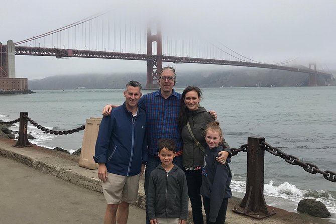 Skip The Bus: San Francisco By Luxury Van Tour - Chinatown edges and Golden Gate Bridge: the big payoff segment