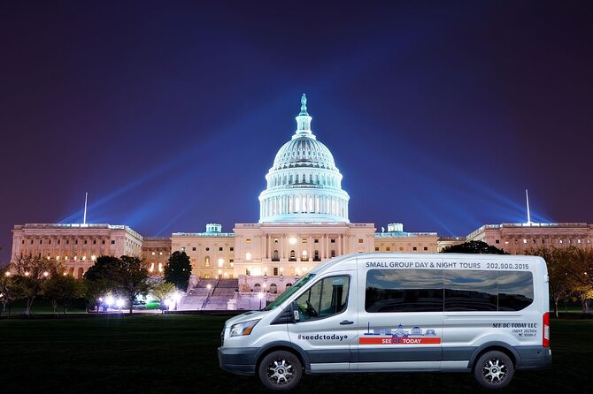 Small Group National Mall Night Tour with 10 Top Attractions - Your Driver-Guide: Stories Plus Calm DC Driving