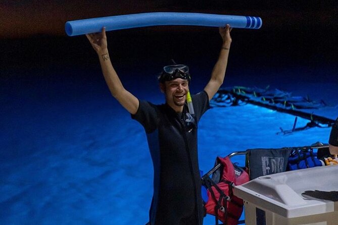 Snorkel with Manta Rays Guaranteed - What you might see: “inches” instead of yards
