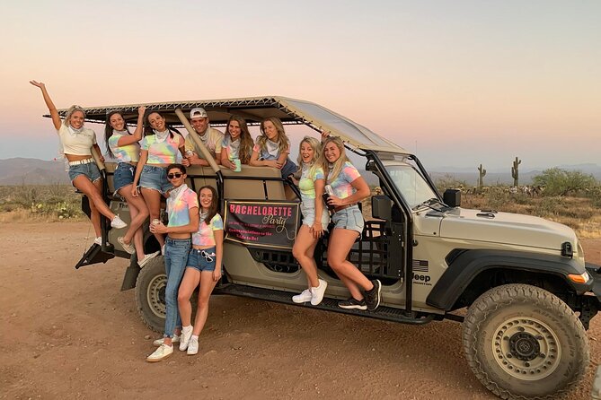 Sonoran Desert Jeep Tour at Sunset - Scottsdale to the desert at golden hour