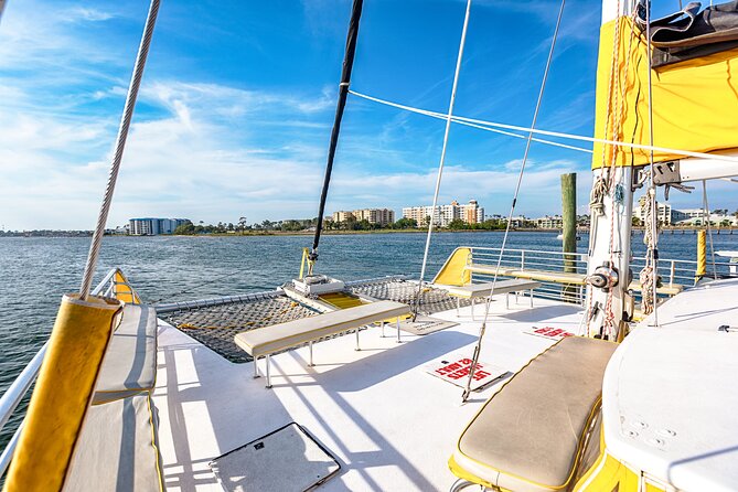 Sunset Dolphin Sail Aboard the Privateer Catamaran - Drinks and music: the vibe that turns a scenic cruise into a party you can control