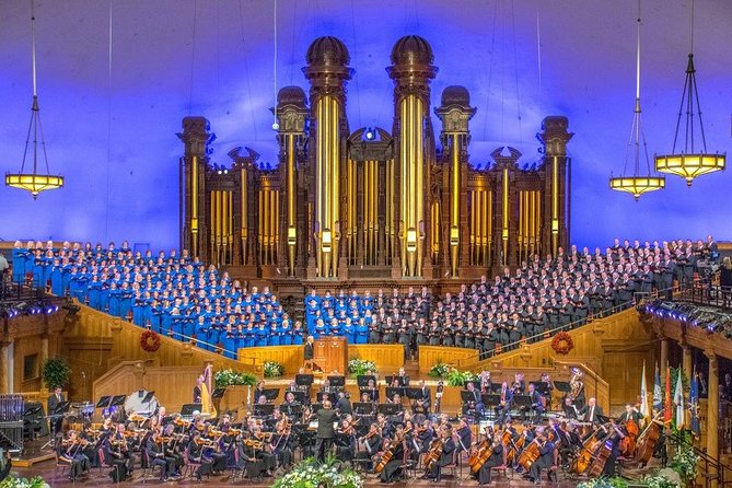 Tabernacle Choir Performance + Salt Lake City Guided Bus Tour - Mormon Pioneer history: from This is the Place to the trail markers