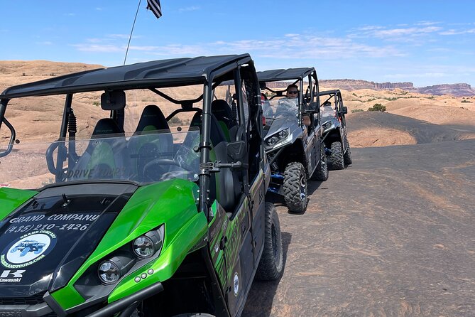 The Best U-Drive Hell's Revenge 4x4 Off Roading Tour from Moab - Stop 1: Driving Hell’s Revenge to the Colorado River Overlook