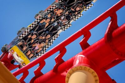 The Big Apple Coaster at New York New York Hotel and Casino - The ride profile: speed, twist, and why some seats feel tougher