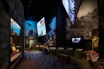 The National WWII Museum Admission Ticket New Orleans - Louisiana Memorial Pavilion: C-47s, D-Day, and that dog tag mini-train