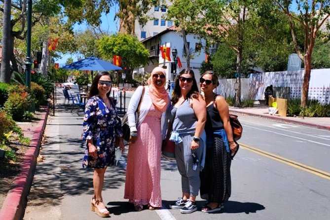 The ORIGINAL Downtown Santa Barbara Walking Food & Drink Tour - Stop 2: Arlington Theatre outside, history inside your head