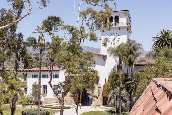 The ORIGINAL Downtown Santa Barbara Walking Food & Drink Tour - Stop 5: Historic La Arcada Courtyard and the turtle pond detour