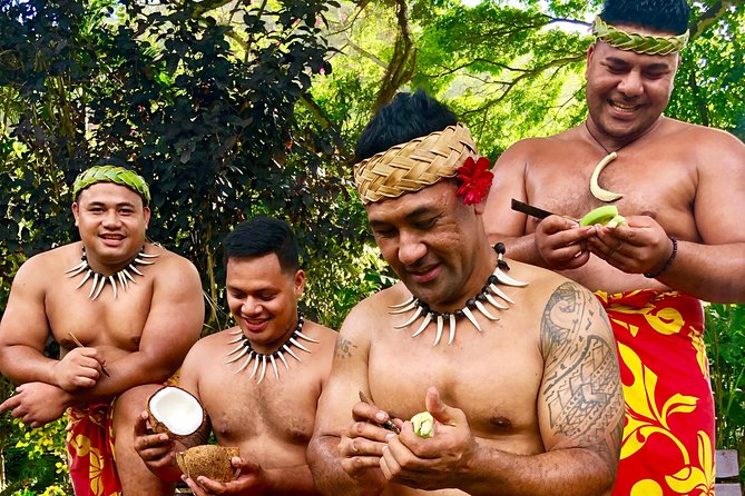 Toa Luau at Waimea Valley, Oahu - Waimea Valley and the luau “stage” you can actually walk into