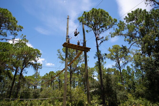 TreeUmph Adventure Course - Time slots, crowds, and the wait between obstacles