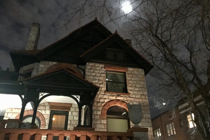 Twilight Ghost Tour - Stop 4: Patterson Inn at 420 E 11th Ave and the medieval-castle vibe