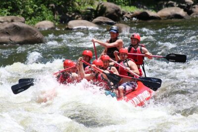 Upper Pigeon River Rafting Trip from Hartford - What you actually do on the water: 6.5 miles of Class 1–4 energy